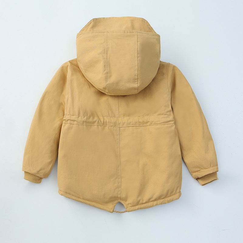 Ultra-Comfort Boys' Jacket with Fur Lining - Perfect for Winter, Spring, & Autumn - IRRAKIDS