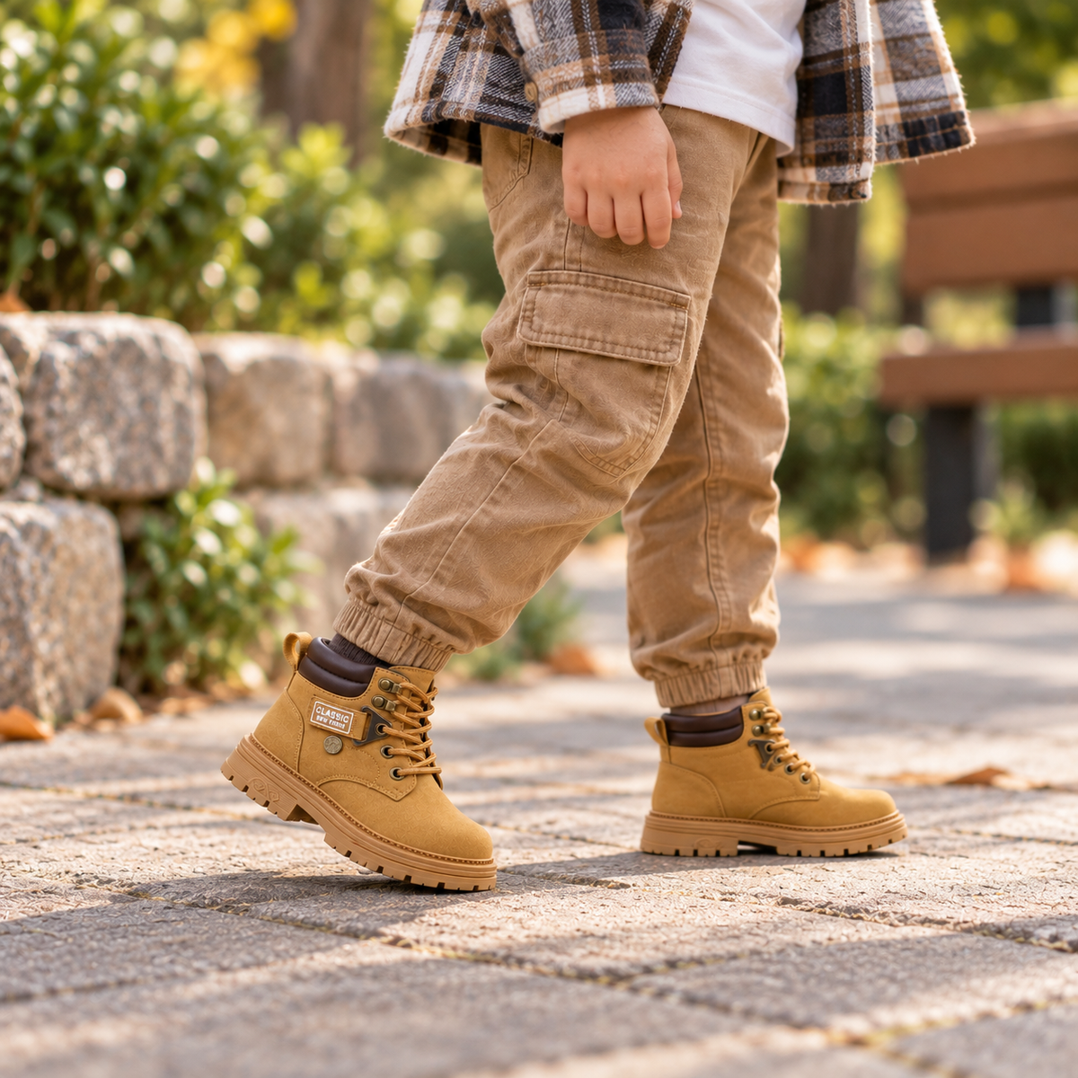 Boys’ Classic Adventure Boots – Rugged Comfort & Everyday Style