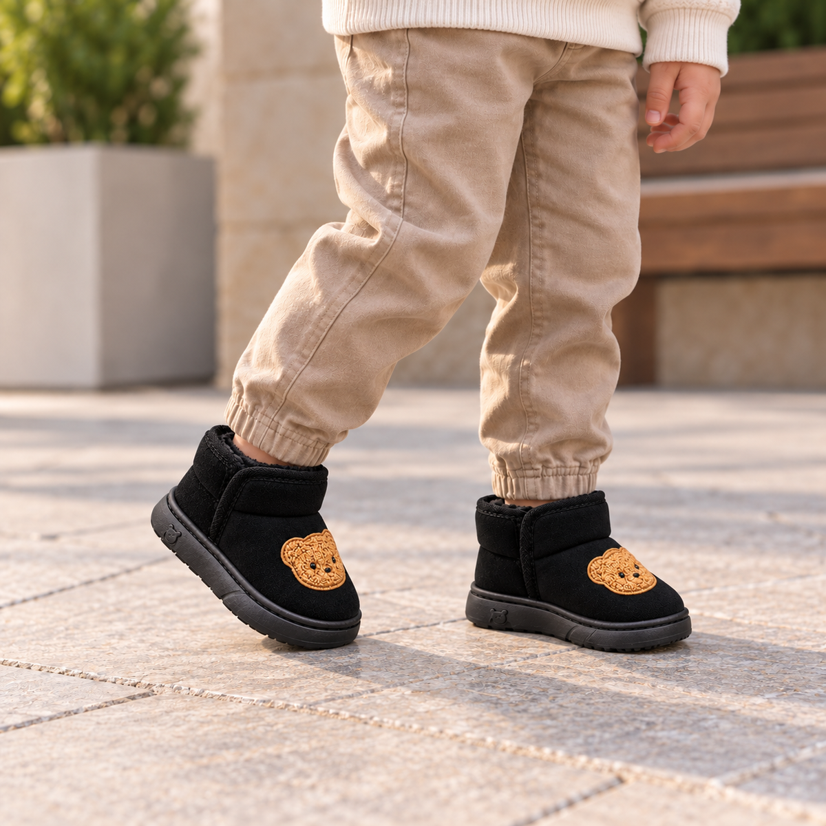 Bottes d’hiver douillettes pour enfants – Chaleur, confort et style au quotidien