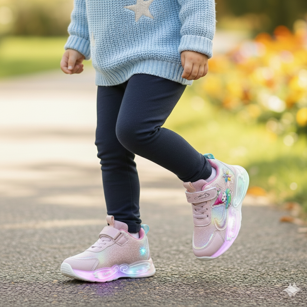 DuffyGlow Magical LED Sneakers for girls