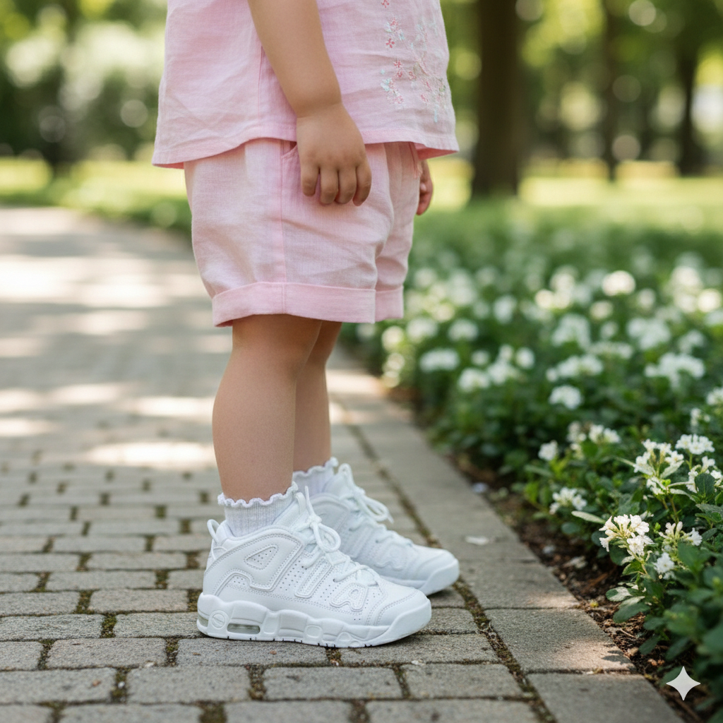 Baskets épaisses premium pour enfants – Chaussures décontractées légères, confortables et élégantes