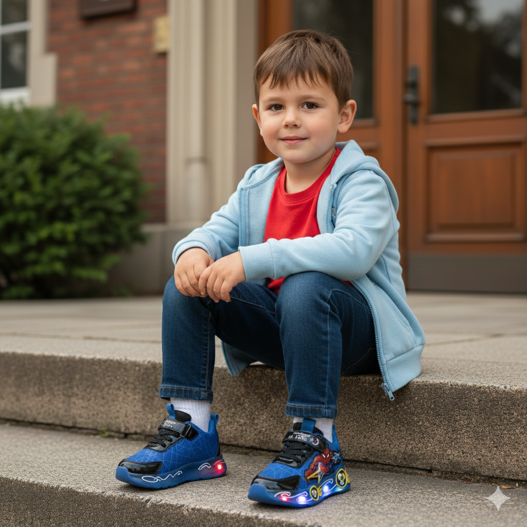 Spider-man Light-Up Adventure Sneakers for Kids