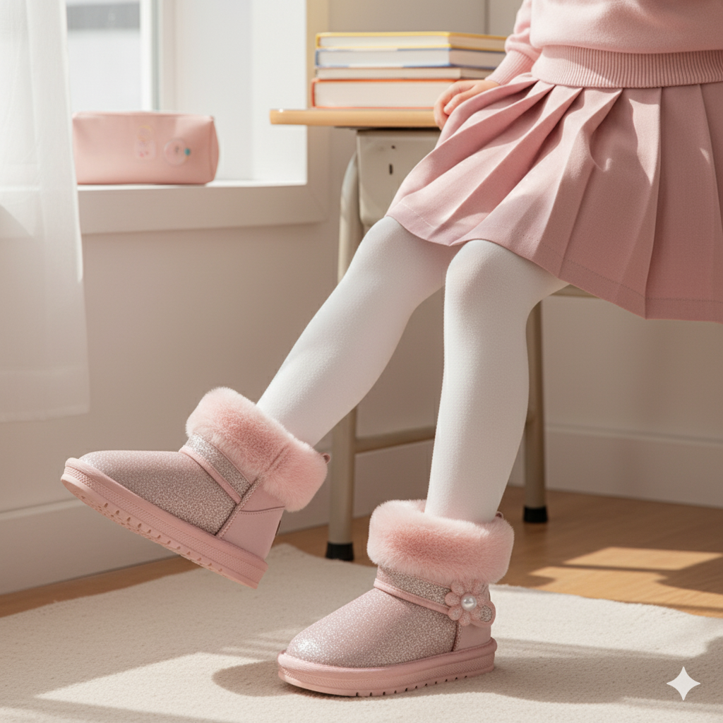 ✨ Lux Winter Boots – Warmth, Safety & Sparkle for Your Little Princess