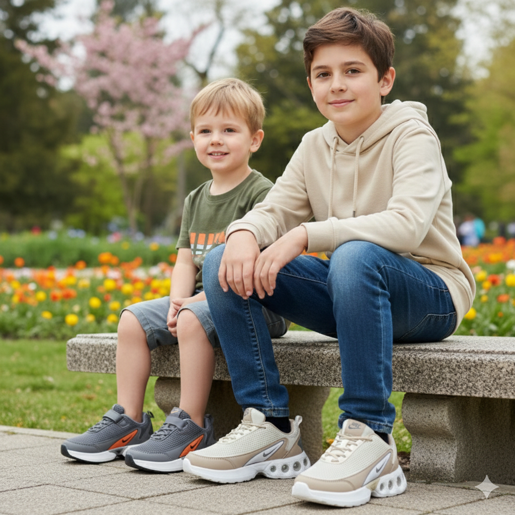 StreetStyle Boys Sneakers – Trendy Casual Sports Shoes