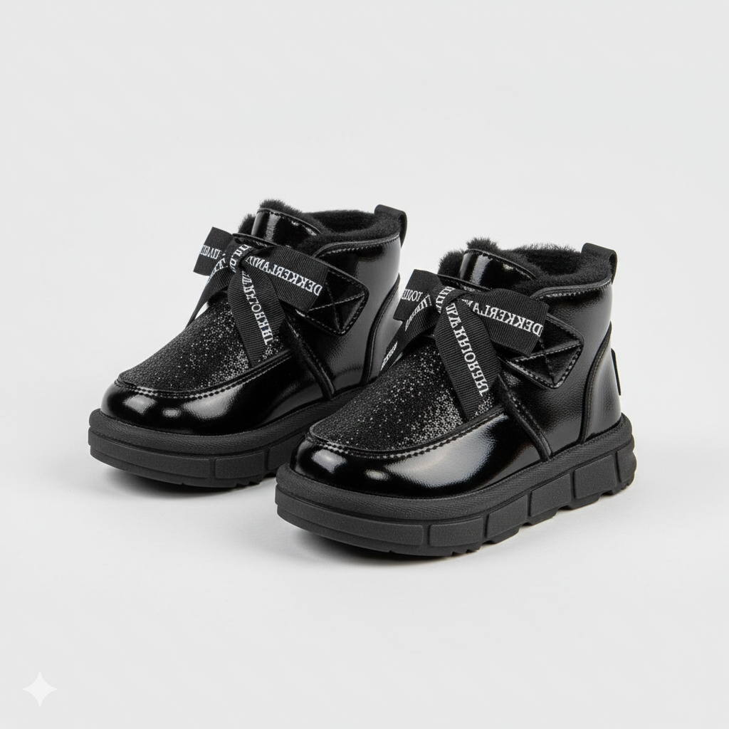 ✨ Bottes d'hiver pour filles – Chaudes, élégantes et scintillantes ✨