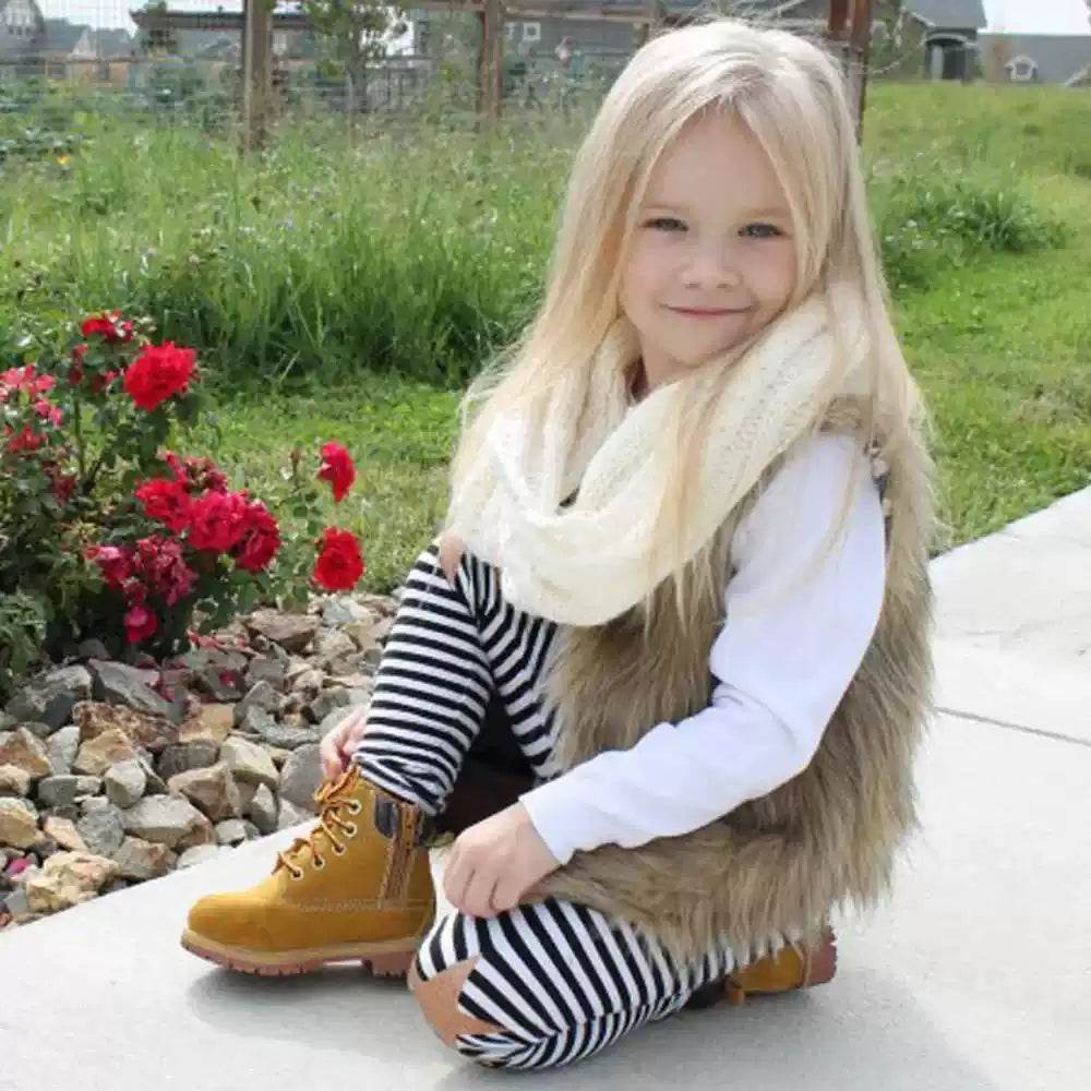 Stylish & Warm: 2024 Children's Autumn-Winter Fur Vest - IRRAKIDS