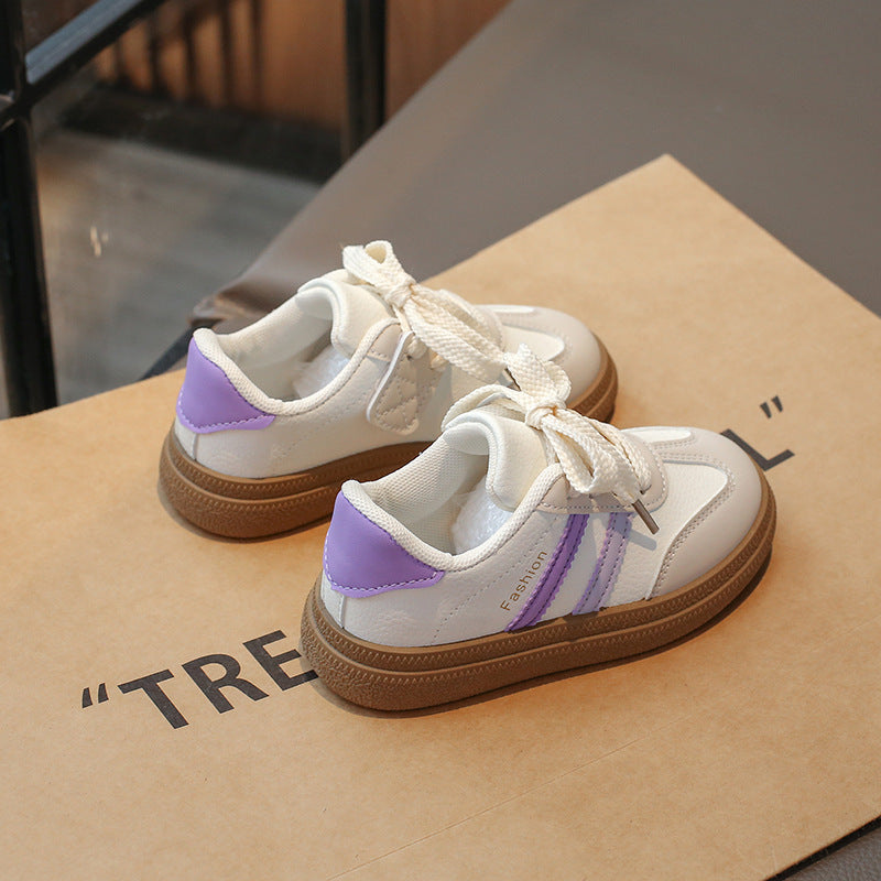 Baskets coréennes élégantes et tendance pour enfants – Parfaites pour les garçons et les filles | Chaussures de printemps minimalistes et de qualité