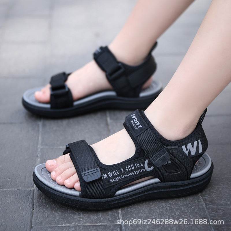 2024 Summer New Boys' Outdoor Beach Sandals - Children's Non-Slip Sandals & Slippers - IRRAKIDS