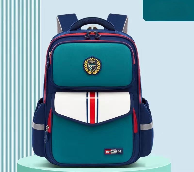 2025 New Kids’ Back Protection Schoolbag – Large Capacity Multi-Function Backpack for Grades 1-6