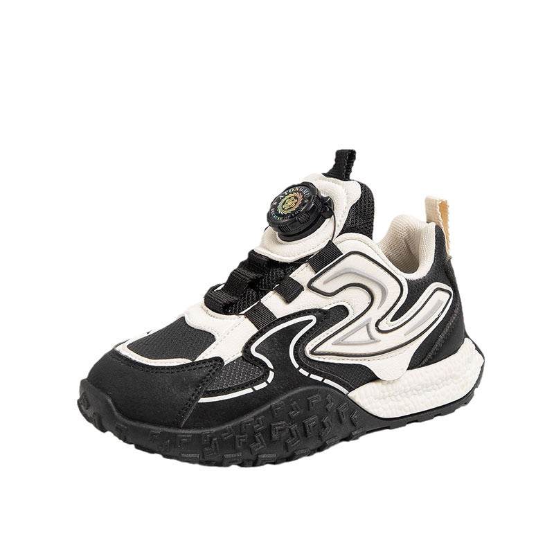 Kids' Swivel-Button Sneakers - Comfort and Style in One Step! - IRRAKIDS