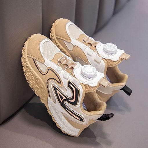 Kids' Swivel-Button Sneakers - Comfort and Style in One Step! - IRRAKIDS