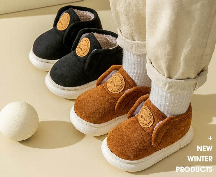 Winter Baby Cotton Shoes - Warm Velvet Soft Sole Boots for Boys & Girls | Toddler Snow Boots for Kids - IRRAKIDS