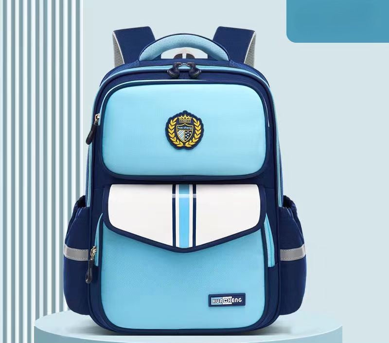 2025 New Kids’ Back Protection Schoolbag – Large Capacity Multi-Function Backpack for Grades 1-6