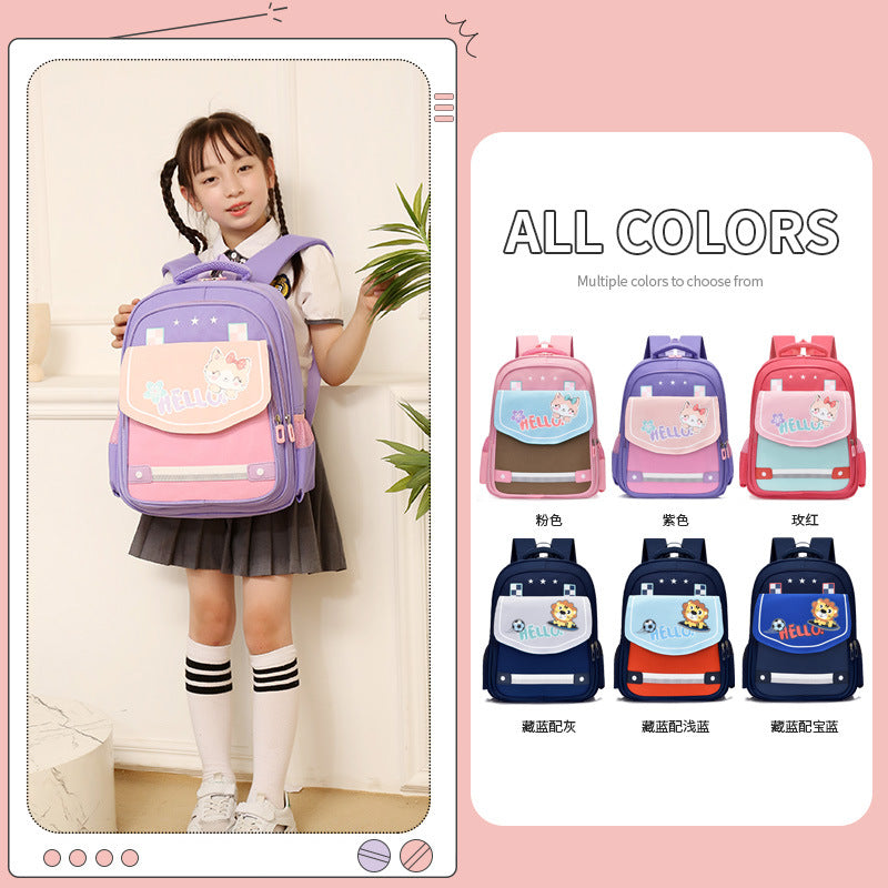 Kids’ Cute Cartoon School Backpack – Lightweight, Spacious & Comfortable for Daily Use
