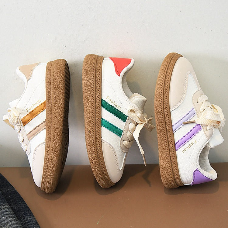Baskets coréennes élégantes et tendance pour enfants – Parfaites pour les garçons et les filles | Chaussures de printemps minimalistes et de qualité