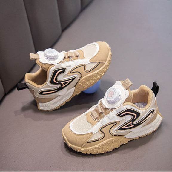 Kids' Swivel-Button Sneakers - Comfort and Style in One Step! - IRRAKIDS