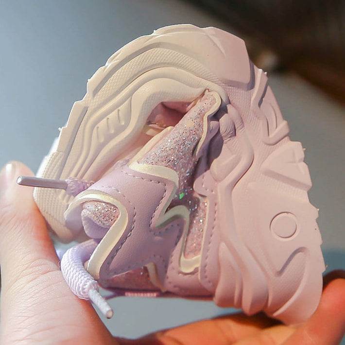 Sport Elegance: Fashion-Forward Girls Athletic Shoes with a Non-Slip Design - IRRAKIDS