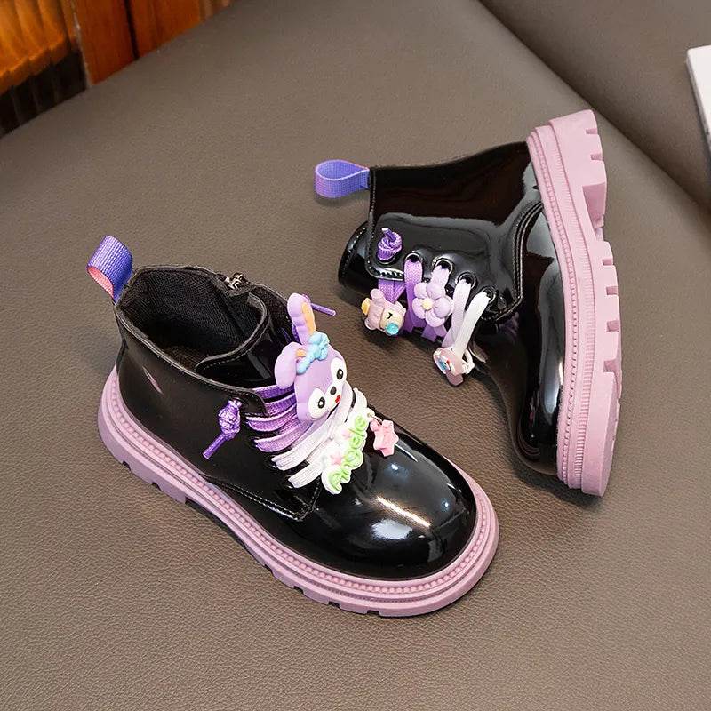 2023 Purple Fashion Martin Boots for boys and Girls - Stylishwear - IRRAKIDS