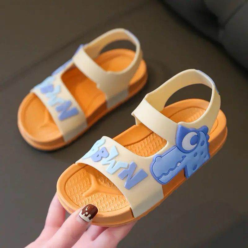 2024 New Arrival Kids Girls Buckle Straps Summer Sandals, Lightweight EVA Heel Sandals - IRRAKIDS