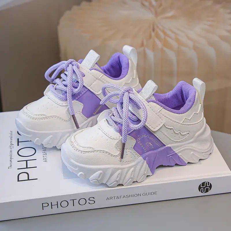Fashion Kids Boys Girls Sneakers Children School Shoes Running Shoes Soft Non-slip Rubber Sole - IRRAKIDS
