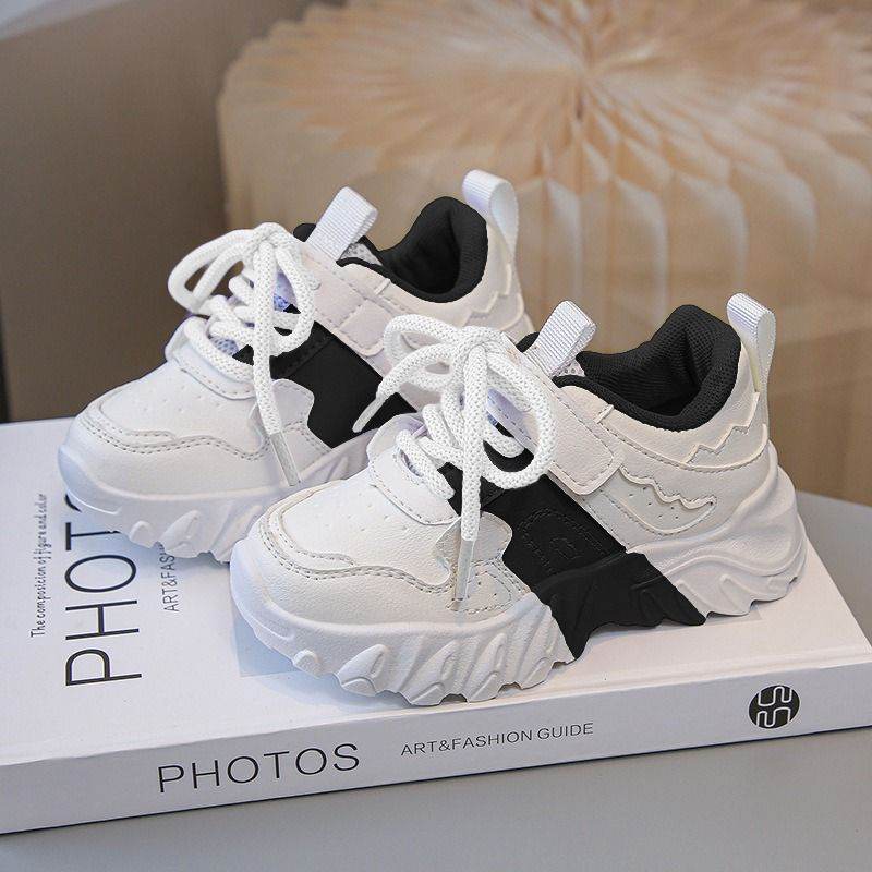 Fashion Kids Boys Girls Sneakers Children School Shoes Running Shoes Soft Non-slip Rubber Sole - IRRAKIDS