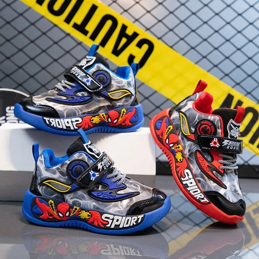 2023 Sneakers Children Casual super hero shoes with cool print