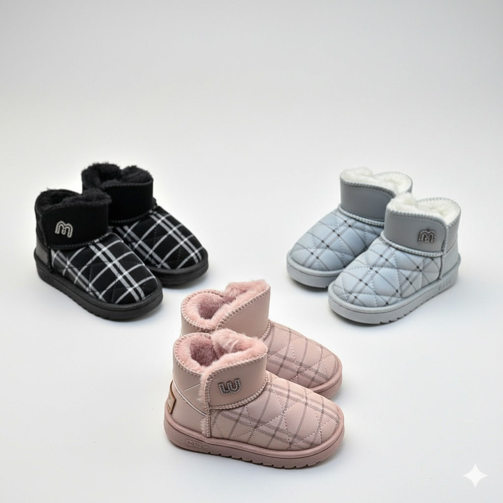 Quilted Winter Boots — Product image: