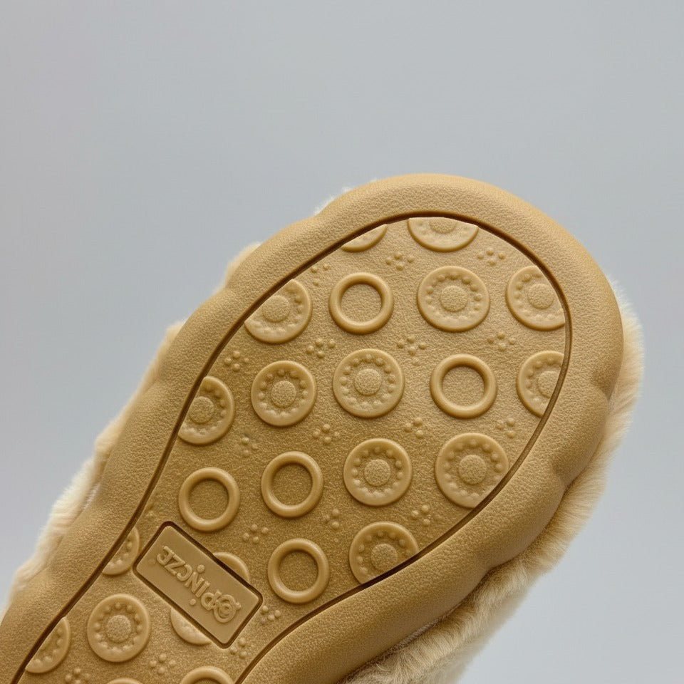 Fuzzy Kids Slippers — Product image: