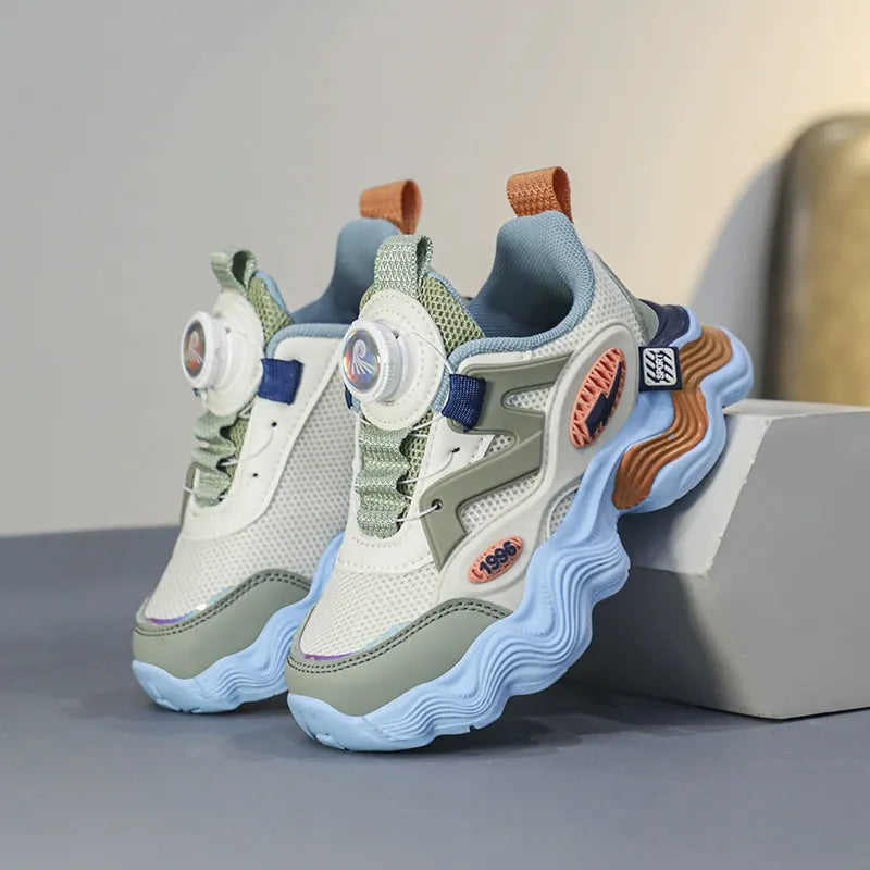 Trendy Kids’ Sport Sneakers – Lightweight, Colorful & Comfortable Design