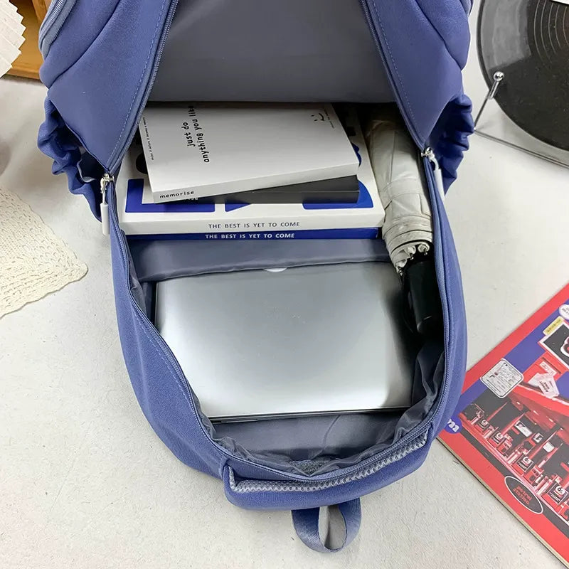 Sacs à dos d'école multi-poches tendance - pour le collège et le lycée