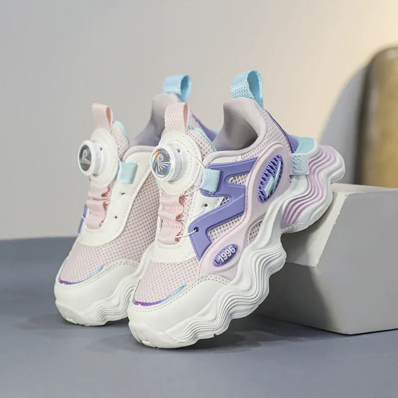 Trendy Kids’ Sport Sneakers – Lightweight, Colorful & Comfortable Design