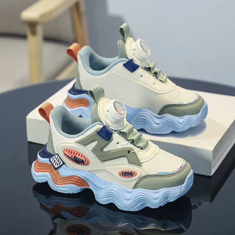 Trendy Kids’ Sport Sneakers – Lightweight, Colorful & Comfortable Design