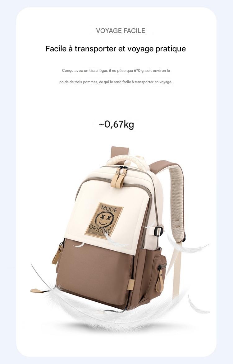 Premium Durable Unisex School Backpack – Modern Style, Large Capacity & Long-Lasting Comfort