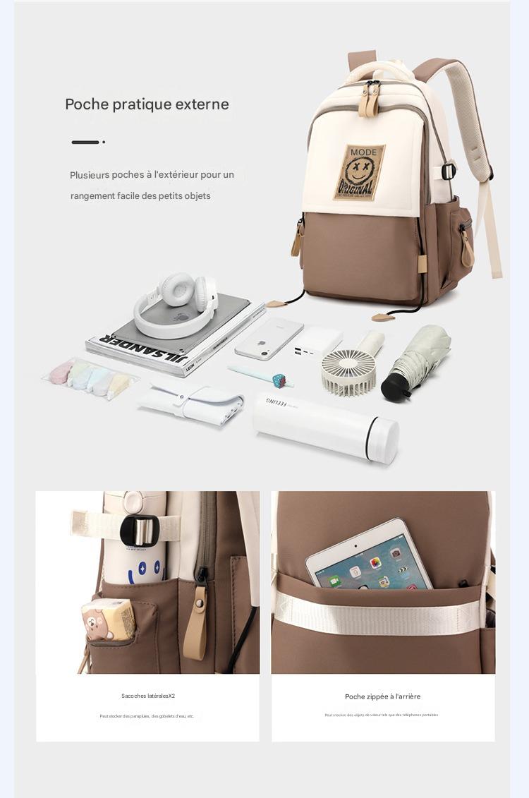 Premium Durable Unisex School Backpack – Modern Style, Large Capacity & Long-Lasting Comfort