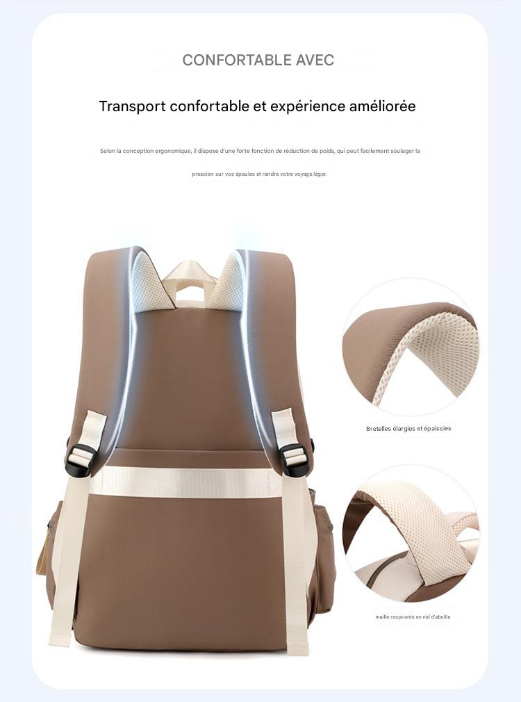 Premium Durable Unisex School Backpack – Modern Style, Large Capacity & Long-Lasting Comfort
