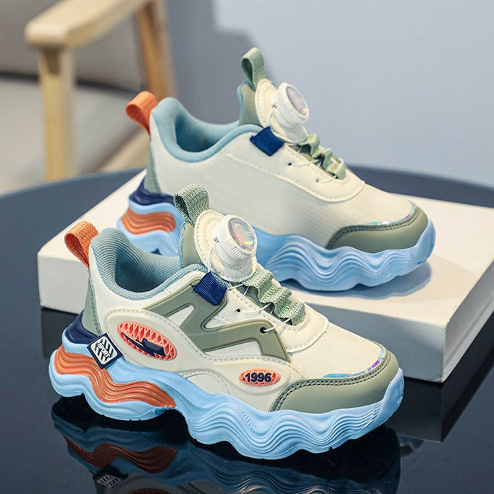 Trendy Kids’ Sport Sneakers – Lightweight, Colorful & Comfortable Design