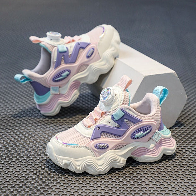 Trendy Kids’ Sport Sneakers – Lightweight, Colorful & Comfortable Design