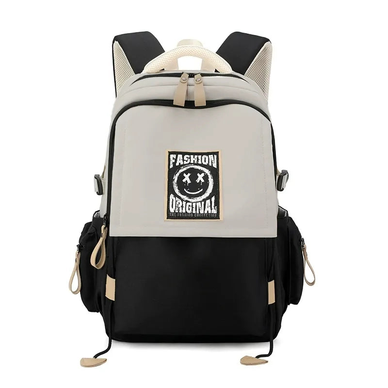 Sac à dos d'école unisexe haut de gamme et durable – Style moderne, grande capacité et confort longue durée
