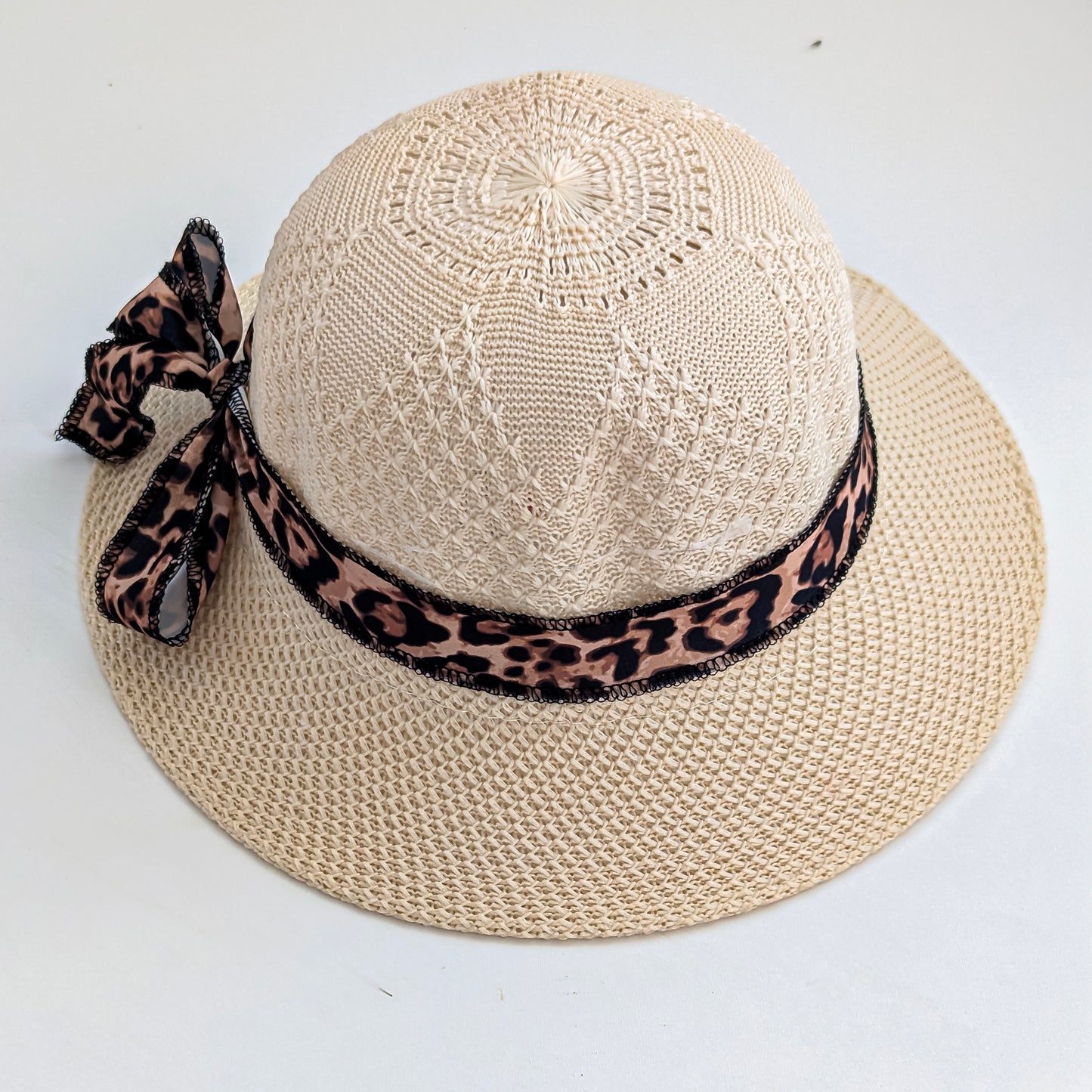 Tenue enfant à imprimé léopard vintage – Ensemble 3 pièces sans manches en coton