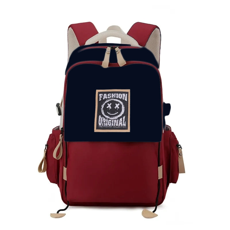 Sac à dos d'école unisexe haut de gamme et durable – Style moderne, grande capacité et confort longue durée