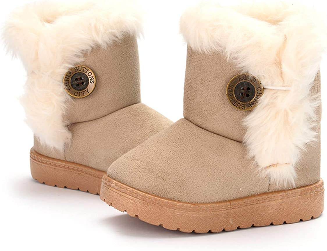 Cute and Cozy: Button-Closure Boots for Boys and Girls - IRRAKIDS