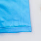 Kids' Summer Fun Set: Button-Up Shirt with Colorful Print and Cool Cyan Shorts - IRRAKIDS