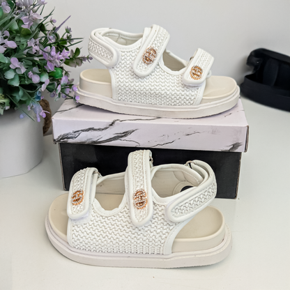 Sandales d'été brillantes et luxueuses pour filles – Confortables et chics