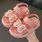 Beach Princess: Little Girls' Net Open-Toe Sandals with Non-Slip Sole - IRRAKIDS