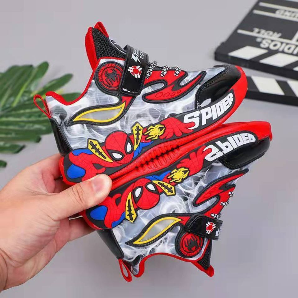 2023 Sneakers Children Casual super hero shoes with cool print