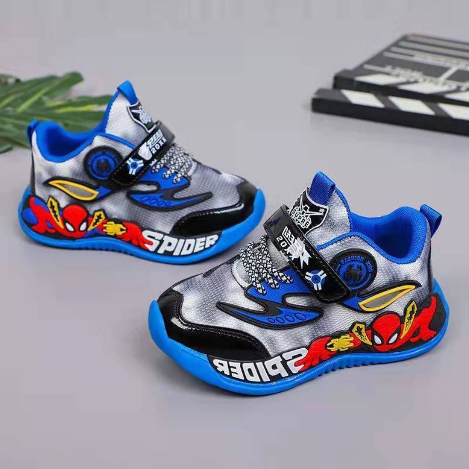 2023 Sneakers Children Casual super hero shoes with cool print