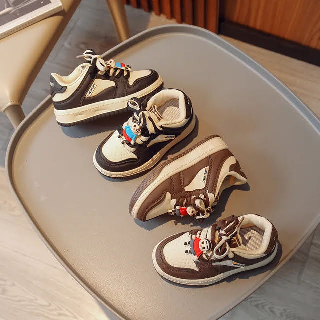 2023 Trendy Kids' Sneakers with Soft Soles: Boys and Girls Fashion Shoes