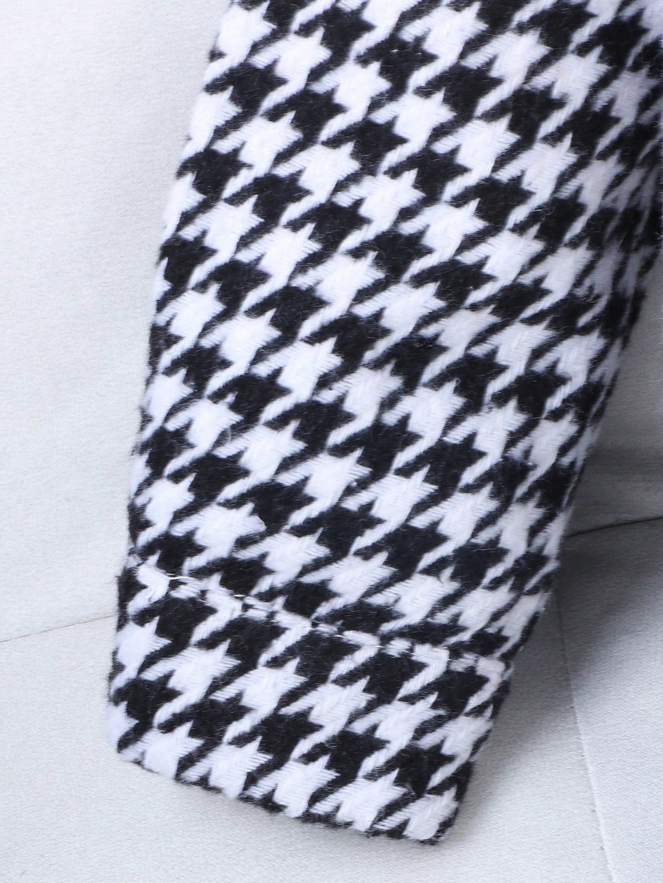 Ensemble pour  garçon Playful Pals – Surchemise élégante à imprimé pied-de-poule + pantalon noir assorti, tenue décontractée et élégante pour le printemps et l'automne