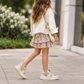 Baskets pailletées étoile pour filles – Chaussures décontractées tendance à semelle épaisse et confortables toute la journée