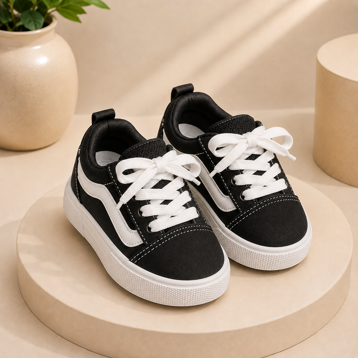 Kids Classic Casual Sneakers – Lightweight, Comfortable & Stylish Everyday Shoes for Boys & Girls